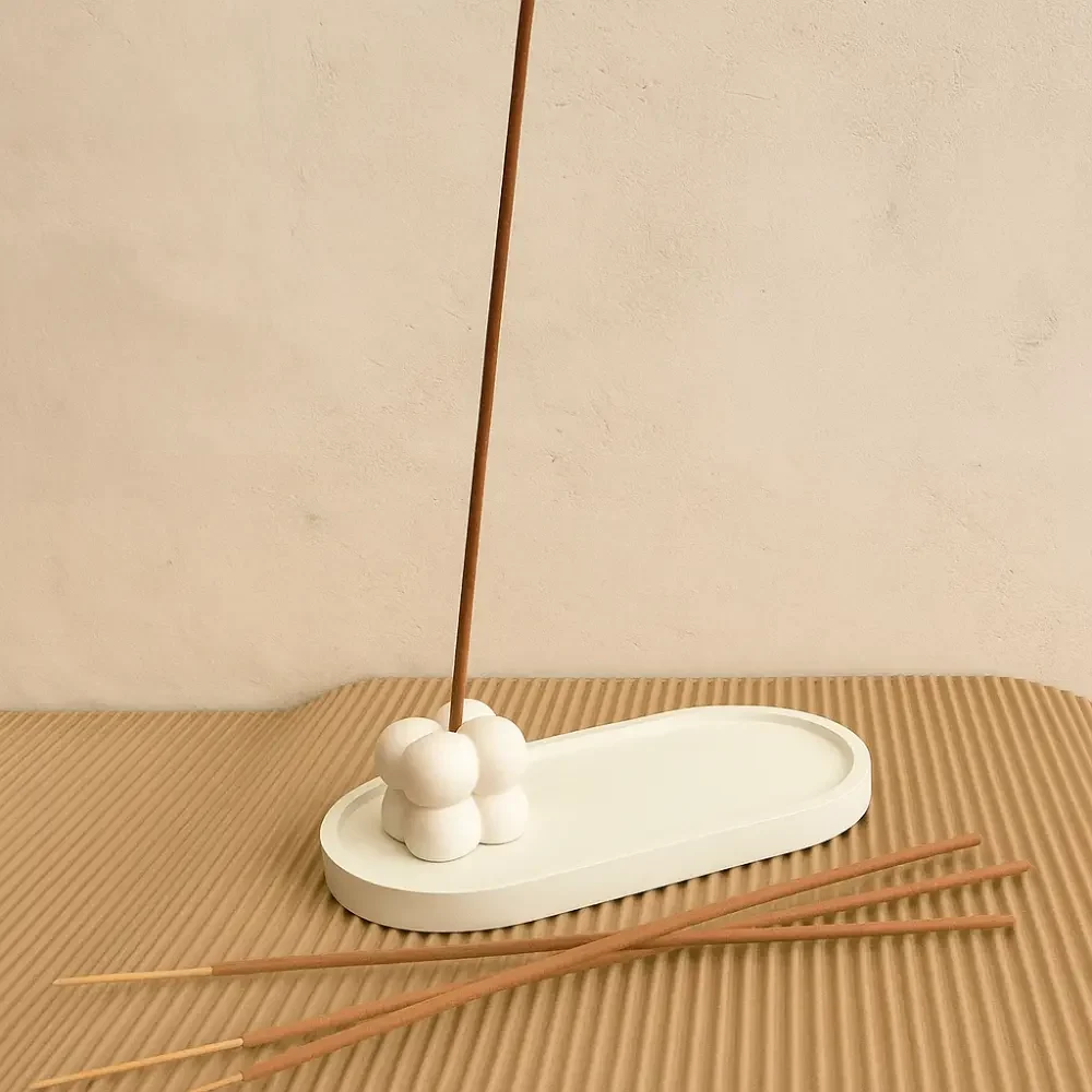 Bubble incense holder