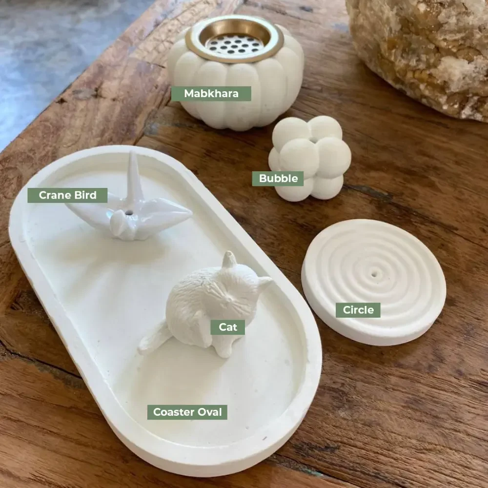 Tempat dupa - Coaster Oval