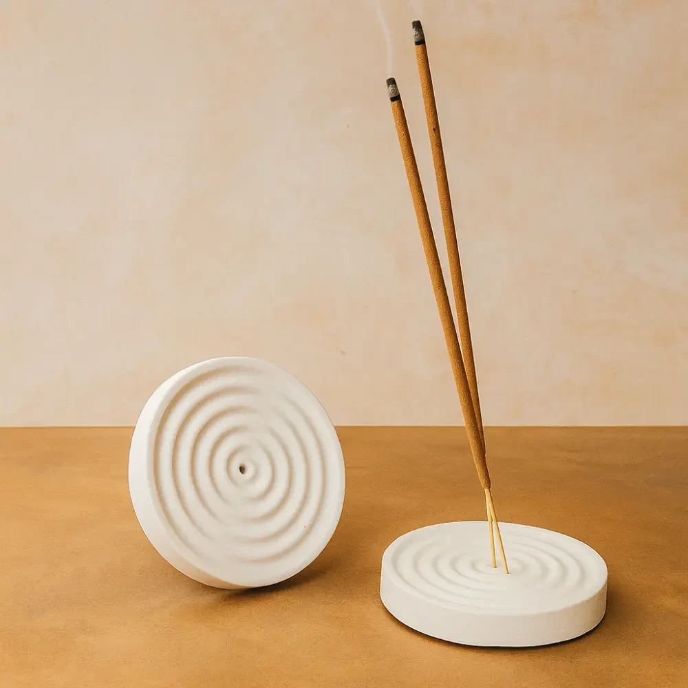 Tempat dupa - bulat pipih 1